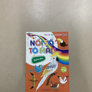 Nối số & tô màu - các loài chim